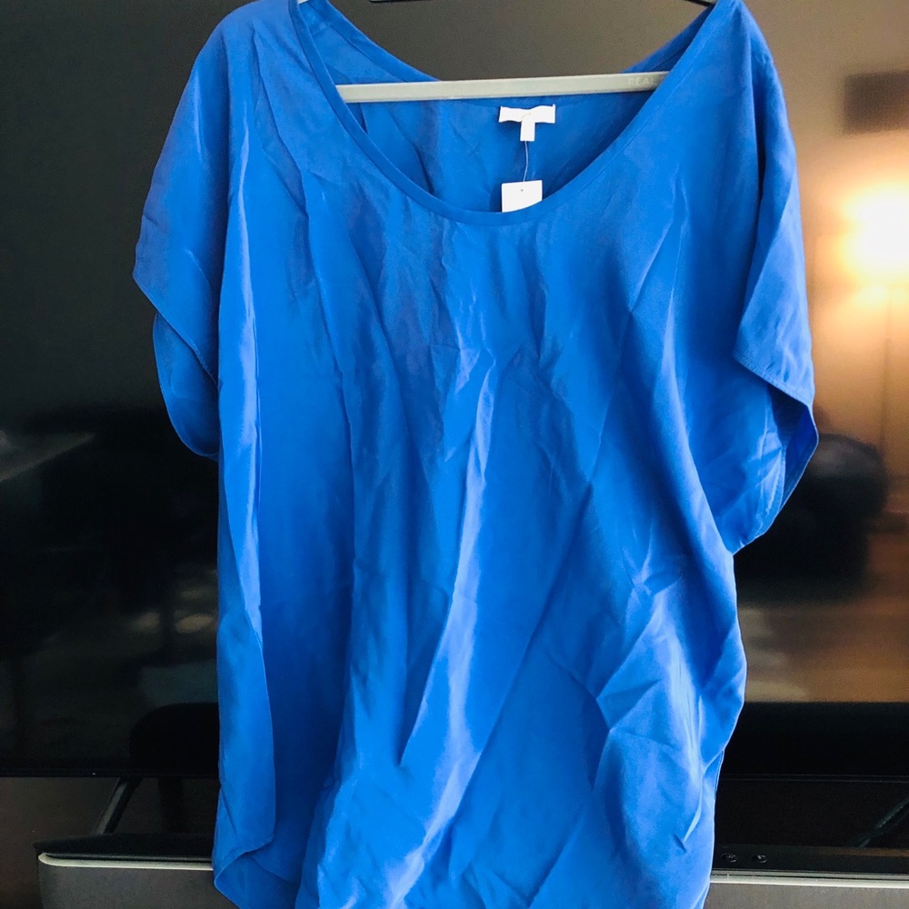 Comfortable oversized Joie tunic in periwinkle - Picture 4 of 5